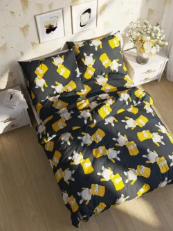 Простынь перкаль Сказка "Симпсоны" 150x215 см