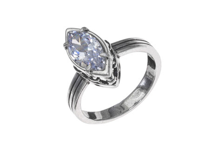 "Канти" кольцо в серебряном покрытии из коллекции "Санскрит" от Jenavi