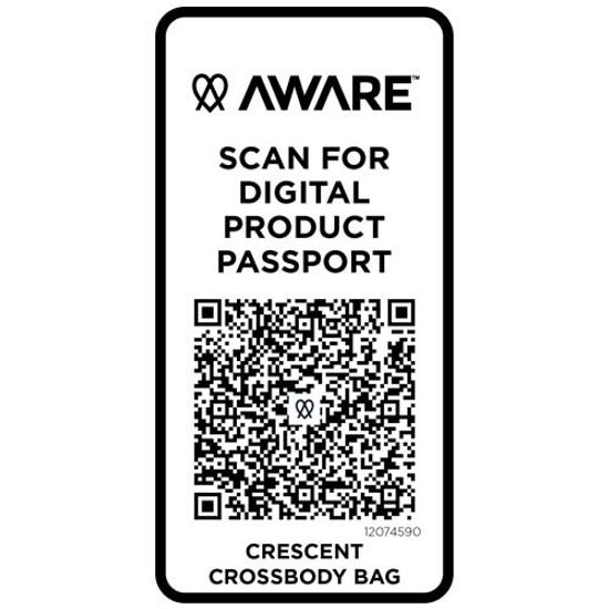 Crescent сумка через плечо Aware™ плотностью 500 г/м² из переработанного материала