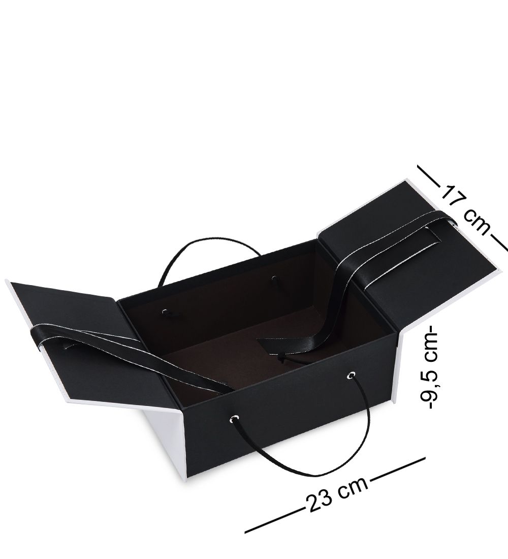 WF-185/1-B Коробка мал., черно-белый