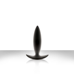 Малая силиконовая анальная пробка для ношения Renegade Spade Small (10,3 см , черный) (Цвет: черный)