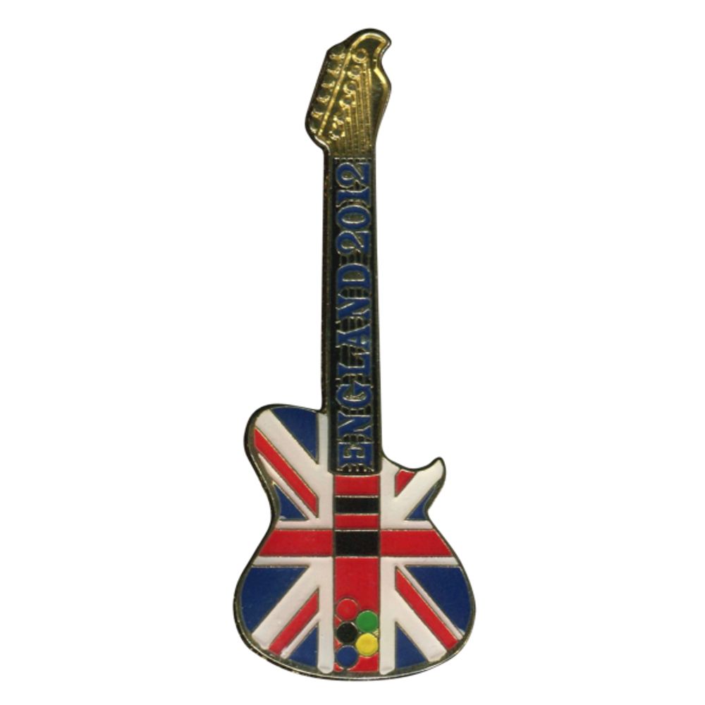 Значок Olympic Games - England 2012 - Guitar