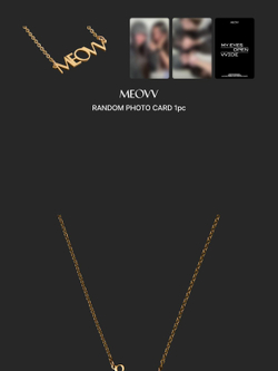 товары MEOVV - MY EYES OPEN VVIDE MD NAME PLATE NECKLACE