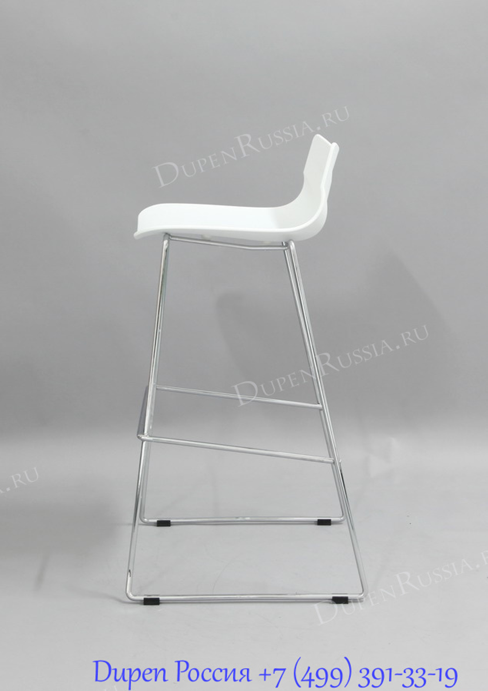 Стул барный LEAF-06 белый