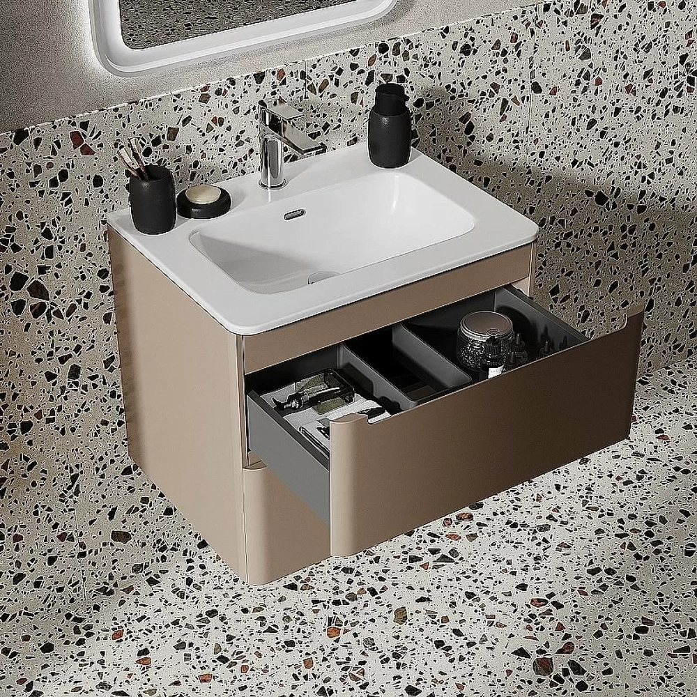 Тумба с раковиной Iddis Edifice 60 EDI60C0i95K капучино