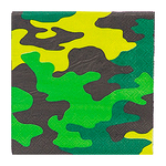 Салфетка Камуфляж 25см 12шт