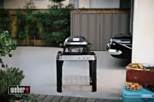 Гриль электрический Weber Pulse 1000 с тележкой, чёрный