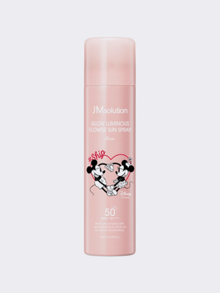 Увлажняющий солнцезащитный спрей с экстрактом розы JMsolution Disney Collection Heart Glow Luminous Flower Sun Spray SPF50+ PA++++