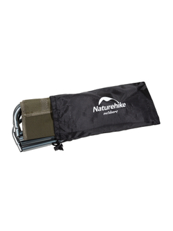 Стул складной Naturehike из алюминия, зеленый (NH17Z012-L)