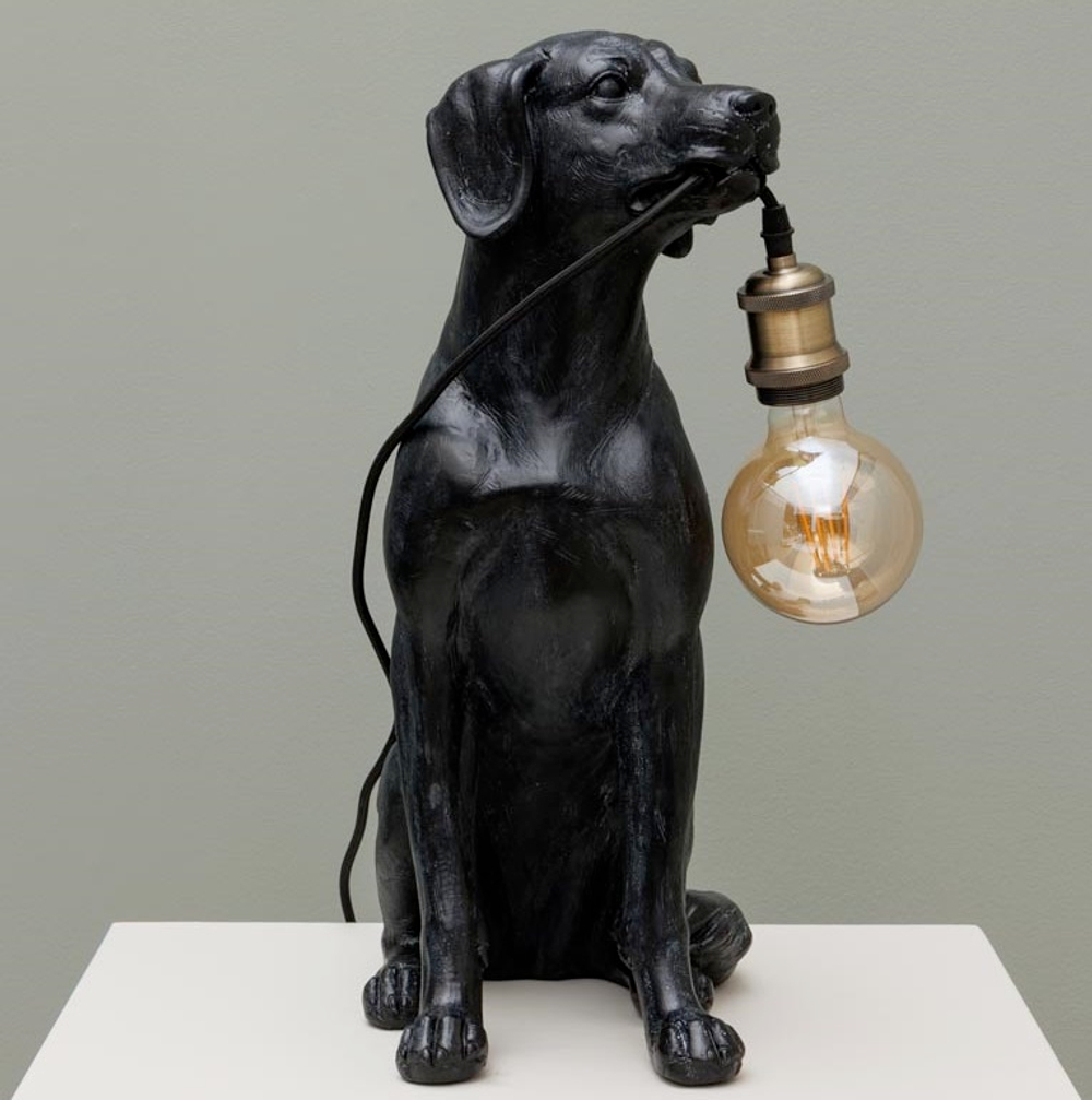 Лампа в виде собаки 50 см 39279