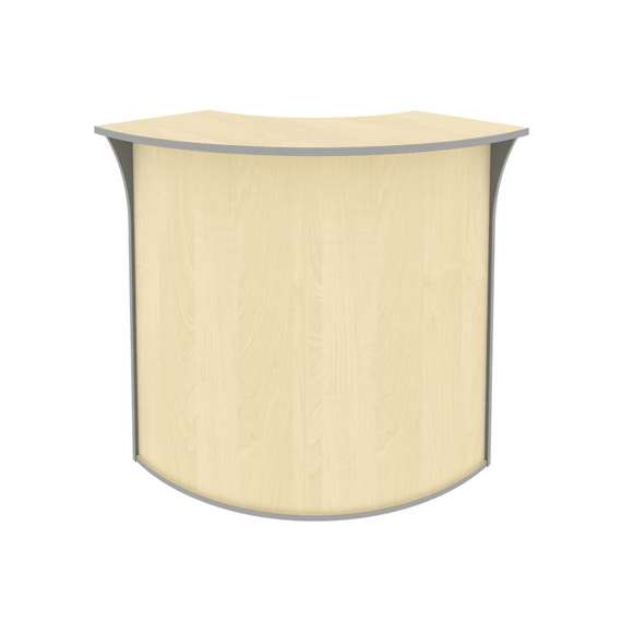 Riva Стойка угловая (радиусный элемент-ХДФ) А.РС-5 ХДФ Клен Металлик NEW 950*950*1150