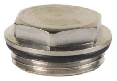 Заглушка  с уплотнит. кольцом 1"н TIM