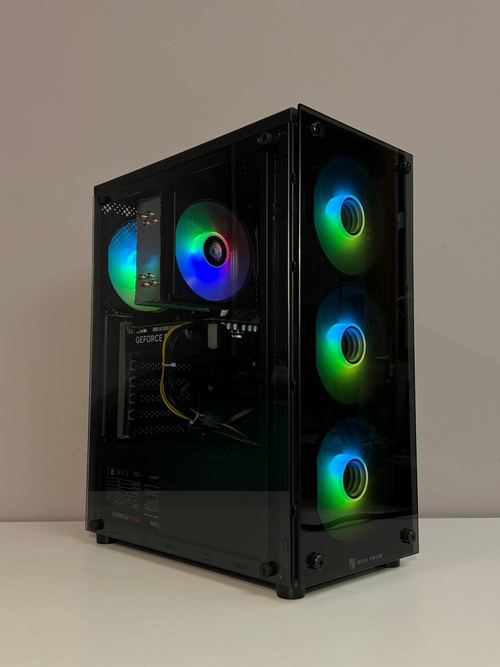 ПК игровой (Intel Core i5-12400f, GeForce RTX 4060, Intel H610, 16 Гб DDR4, 500 Гб SSD). Модель PlaZa Gaming.Classic 050.