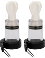 Помпы для сосков с электростимуляцией Electro Nipple Suckers (Цвет: прозрачный)