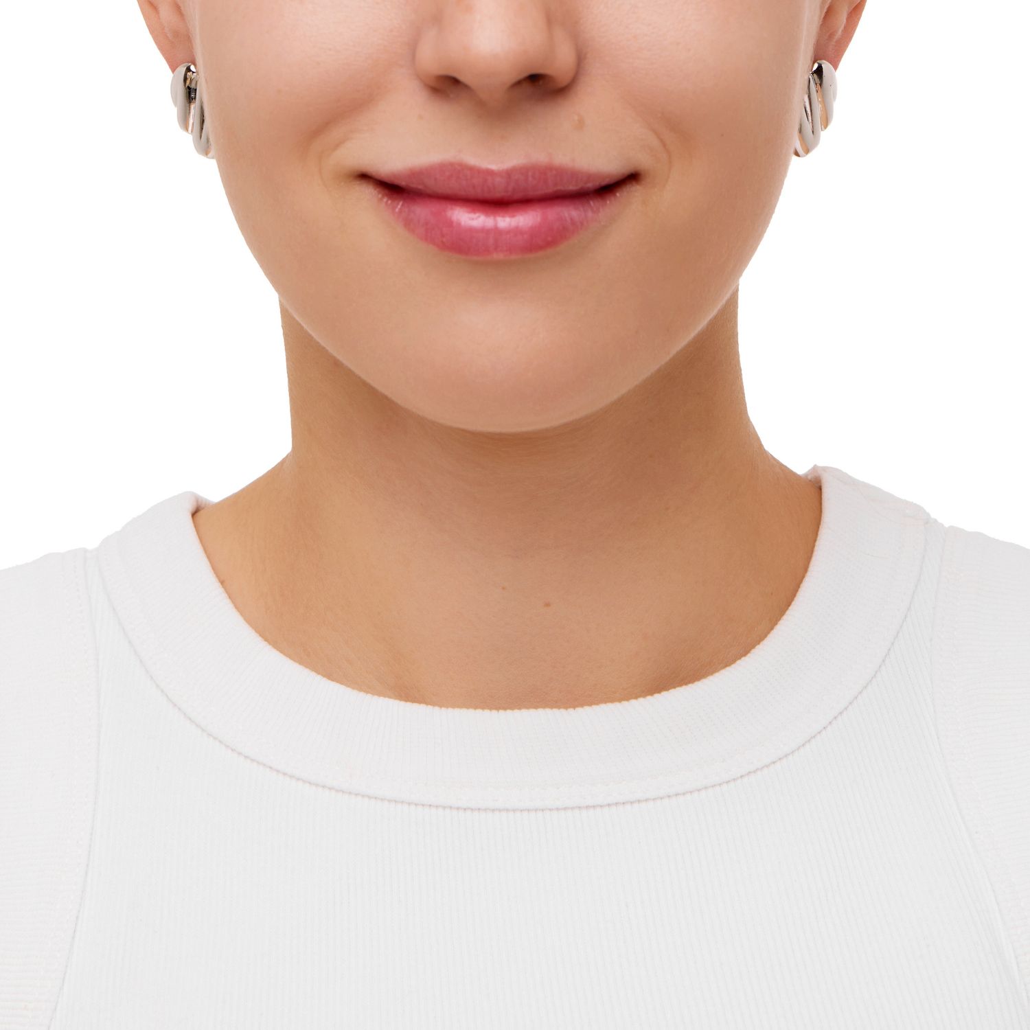 Серьги Simple Stamp Earrings