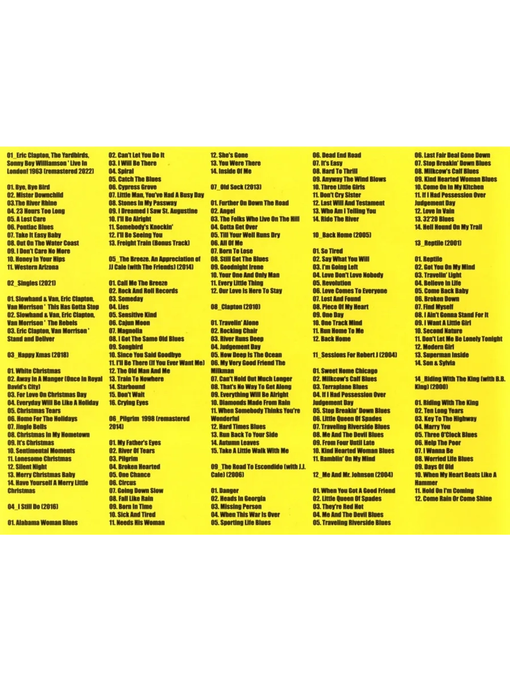 Eric Clapton (Диск CD-MP3)