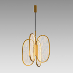 6664/38L L-VISION ODL_EX24 143 Подвесной светильник античн бронза/металл/акрил IP20 LED 38W 2500Лм 3000K PIUMA