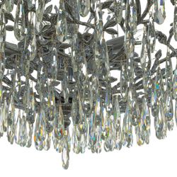 Citilux RITZ CL310121 Люстра хрустальная подвесная Хром