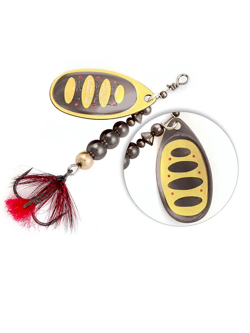 Блесна вертушка Pontoon21 BALL CONCEPT, #2, BT21-FT2