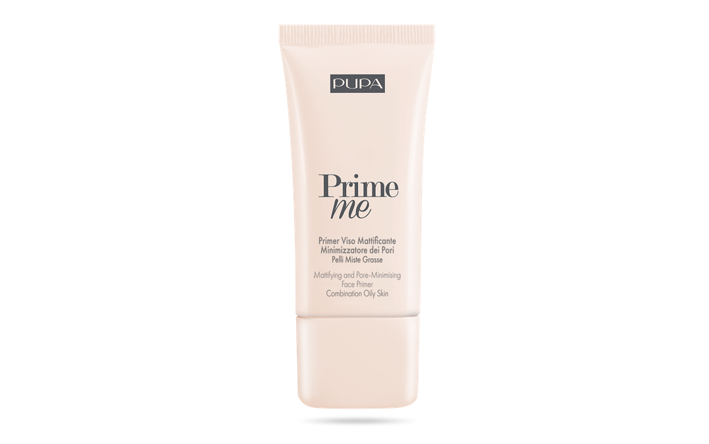 Pupa Праймер для лица Prime Me, матирующий и сужающий поры, для смешанной и жирной кожи, тон №002, 30 мл