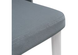 Стул на металлокаркасе Kora white / gray
