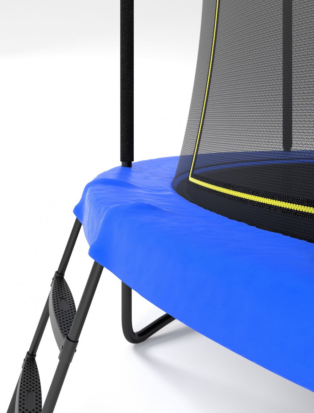 Батут для дачи с сеткой Триумф Норд Семейный премиум 244 см