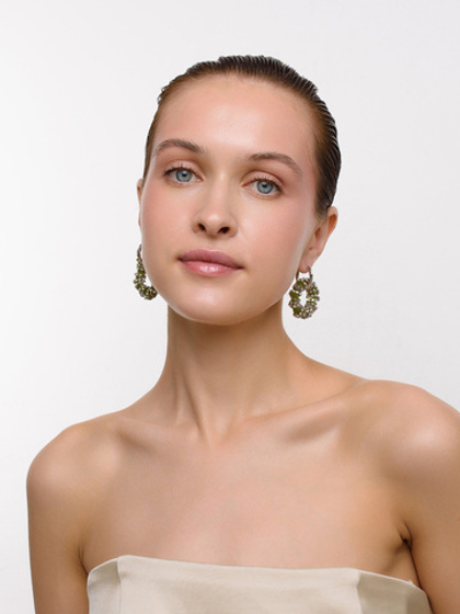 Серьги "Character New" Lime