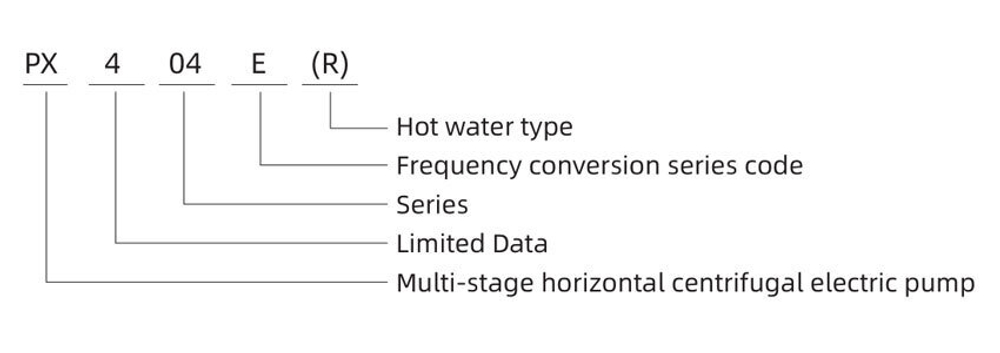 Центробежный насос серии PX-E, Shimge