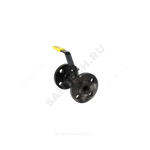Кран шаровой сталь 09Г2С 11с10фт Ду 150 Ру16 фл L=348мм BROEN КШТ 60.003.150.А.16