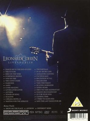 Leonard Cohen / Live In Dublin (DVD)