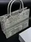 Сумка Dior Book Tote Dioriviera, белый/серый