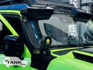 Шноркель (Wrangler style) TANK 300 + крепление для доп.света