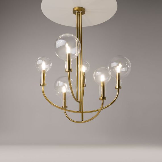 Подвесной светильник Maytoni Modern Status MOD333PL-06BS
