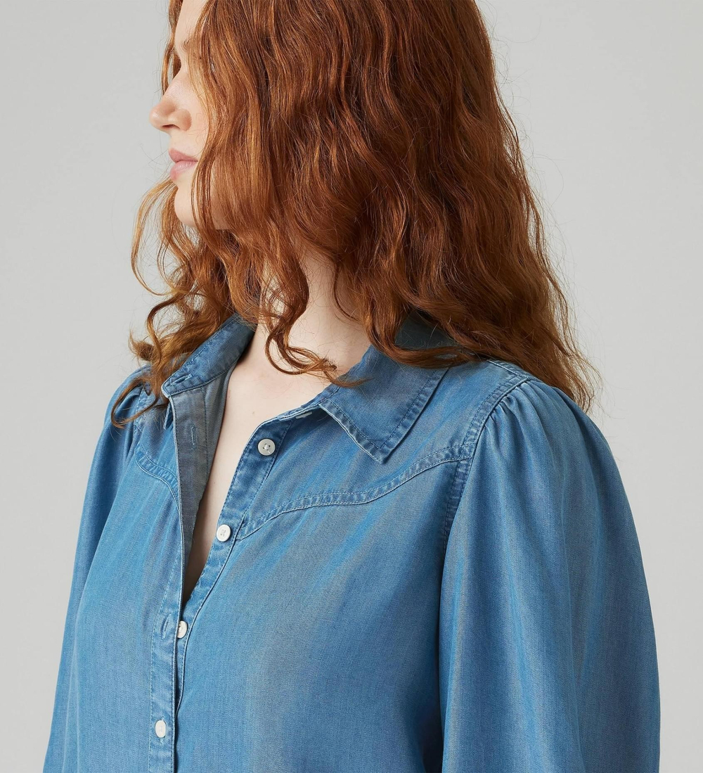 Рубашка женская LEVI'S JOURNEY WSTRN FSHN SHIRT BRIGHT MID STON