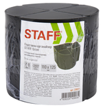 Подставка-органайзер STAFF "Octet", 4-8 отделений (трансформер), вращающаяся, черная, 238321-RM