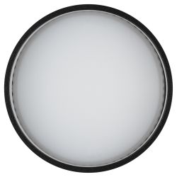 Трековый светильник однофазный ЭРА TR75 - GX53 BK под лампу GX53 c акриловым кольцом, черный.