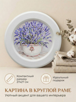 Картина на стену интерьерная на холсте 27 см