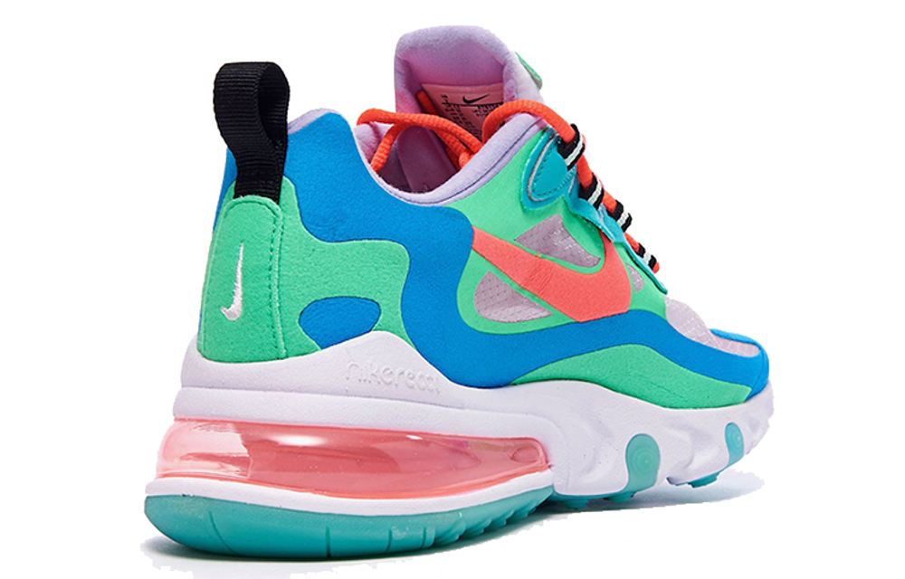 Кроссовки Nike Air Max 270 React "Psychedelic Movement" (Женская размерная сетка)