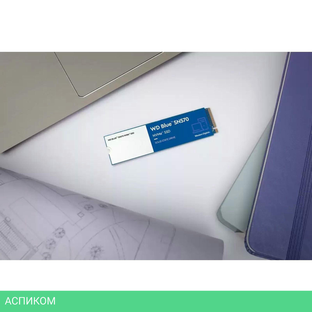 SSD диск WD Blue SN570 250GB (WDS250G3B0C)