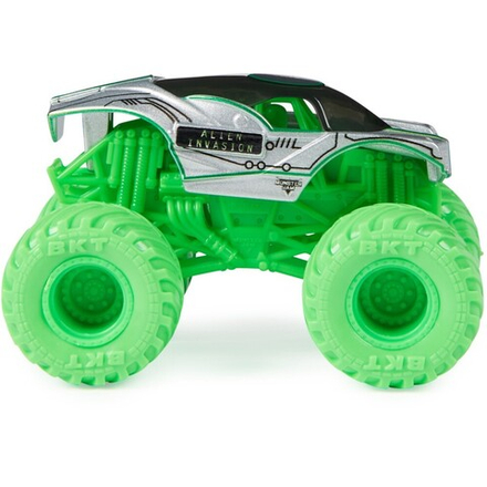 Spin Master Monster Jam — Супервнедорожный грузовик Alien Invasion в масштабе 1:64 20136957 / артикул   58701 20136957  / GTIN 778988553480