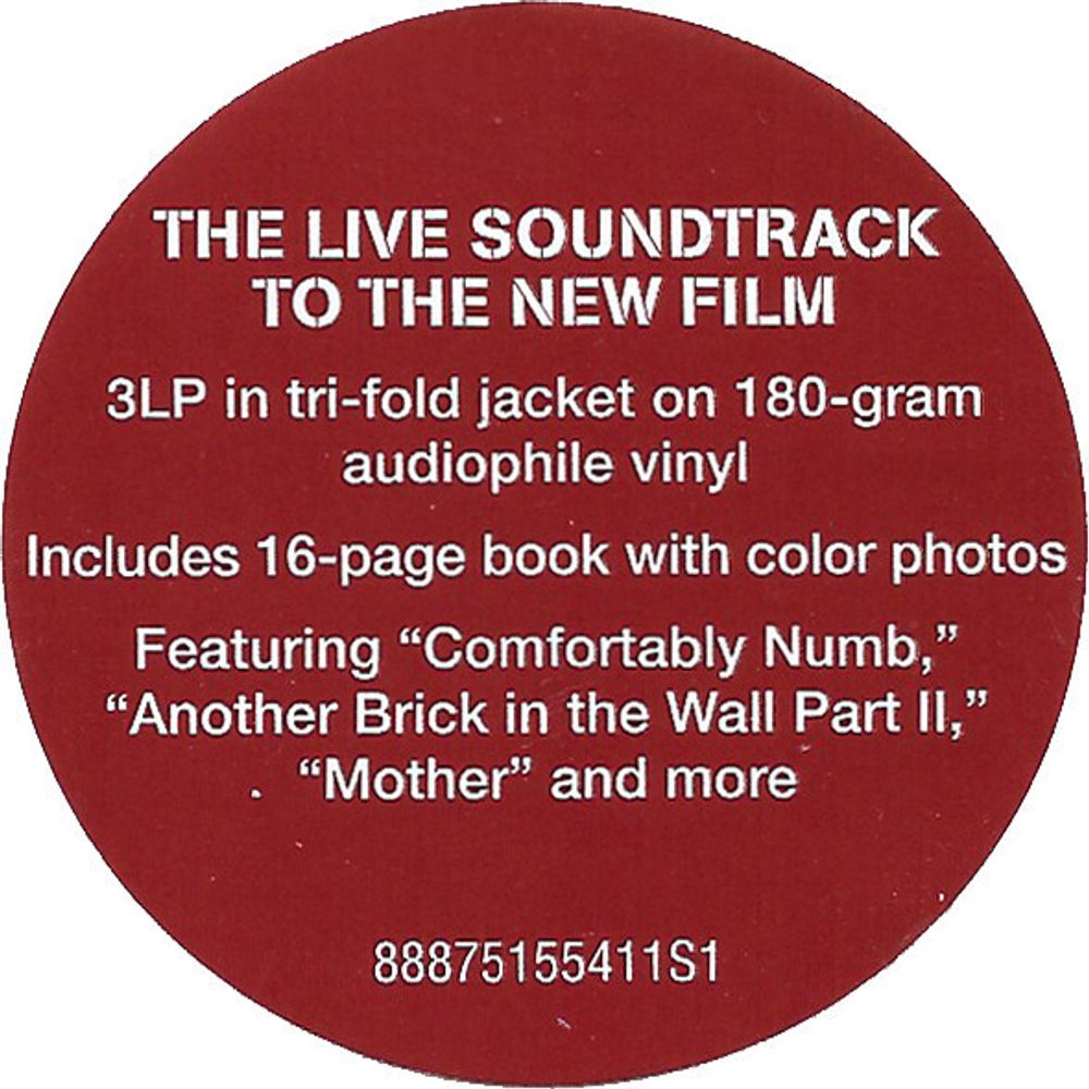 Roger Waters. The Wall (Limited Edition, 180g) 3 LP