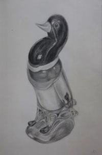 Стеклянная уточка.