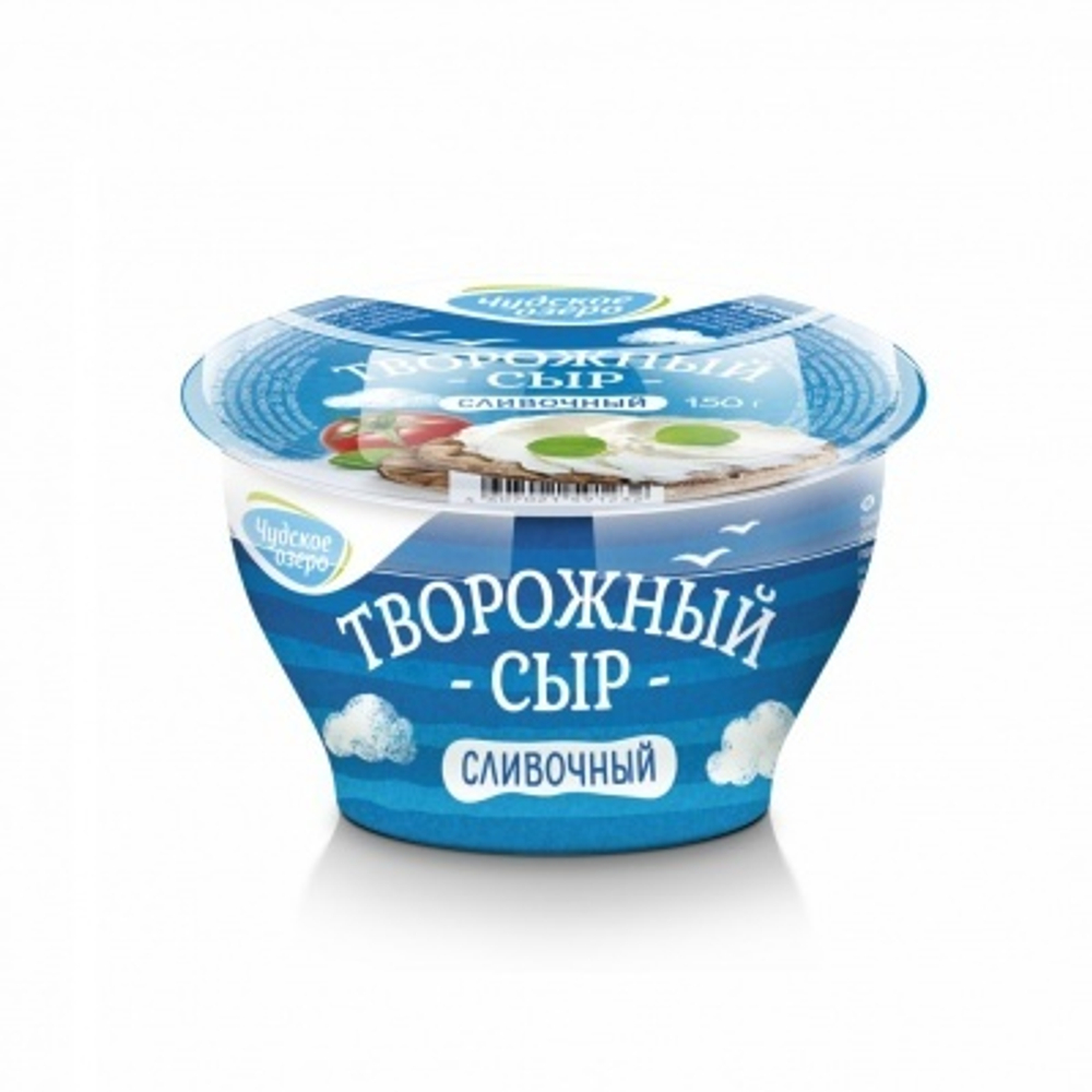 Сыр Творожный Чудское Озеро 60% 150 г., шт