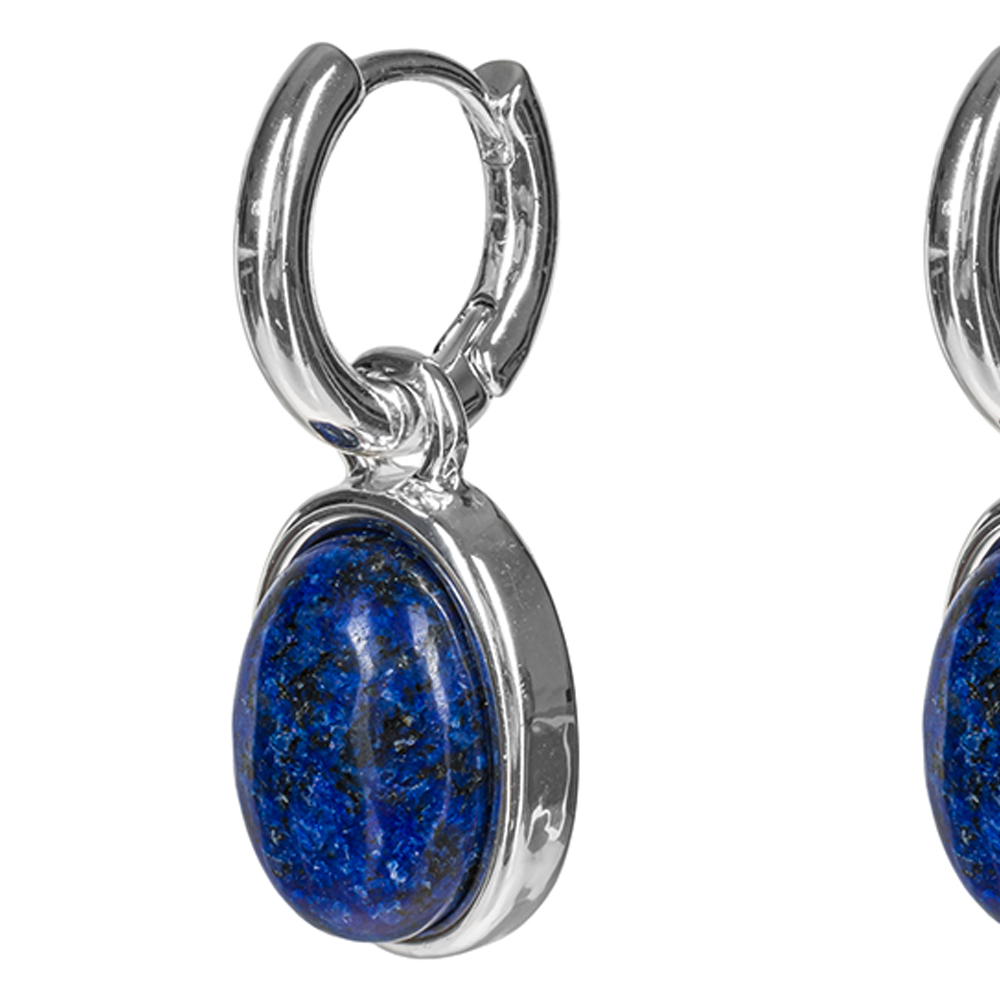 Серьги Fiore Luna NATURAL LAPIS LE1200 BL/S