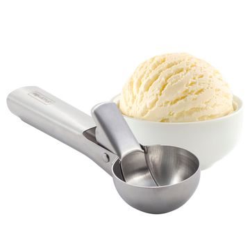 Ложка для мороженого Kamille KM-5195 из нержавеющей стали с выталкивателем