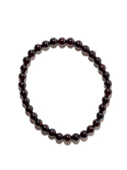 Браслет из цельного калининградского янтаря 5 мм