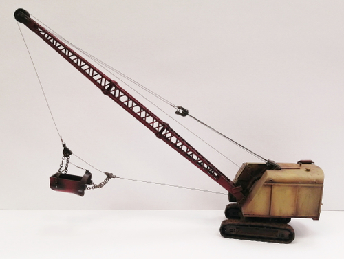 Модель 1:87 Экскаватор драглайн ЭО-4111