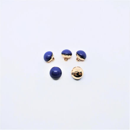 Пуговицы №727, металл.на ножке, 10мм, цв.фиолетовый (RB D045)