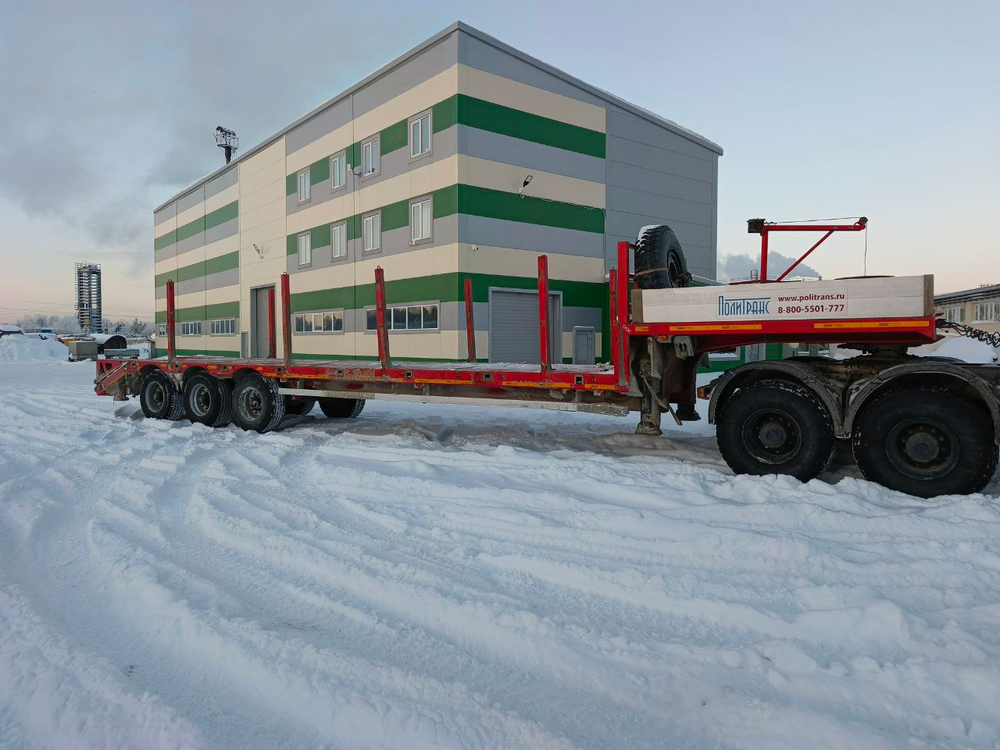 Политранс 9416* Полуприцеп тяжеловоз 3 оси 94163-031 (Не раздвижной)