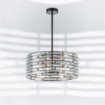 746068 Люстра AMERIGO 6х40W E14 УМБРА ПРОЗРАЧНЫЙ